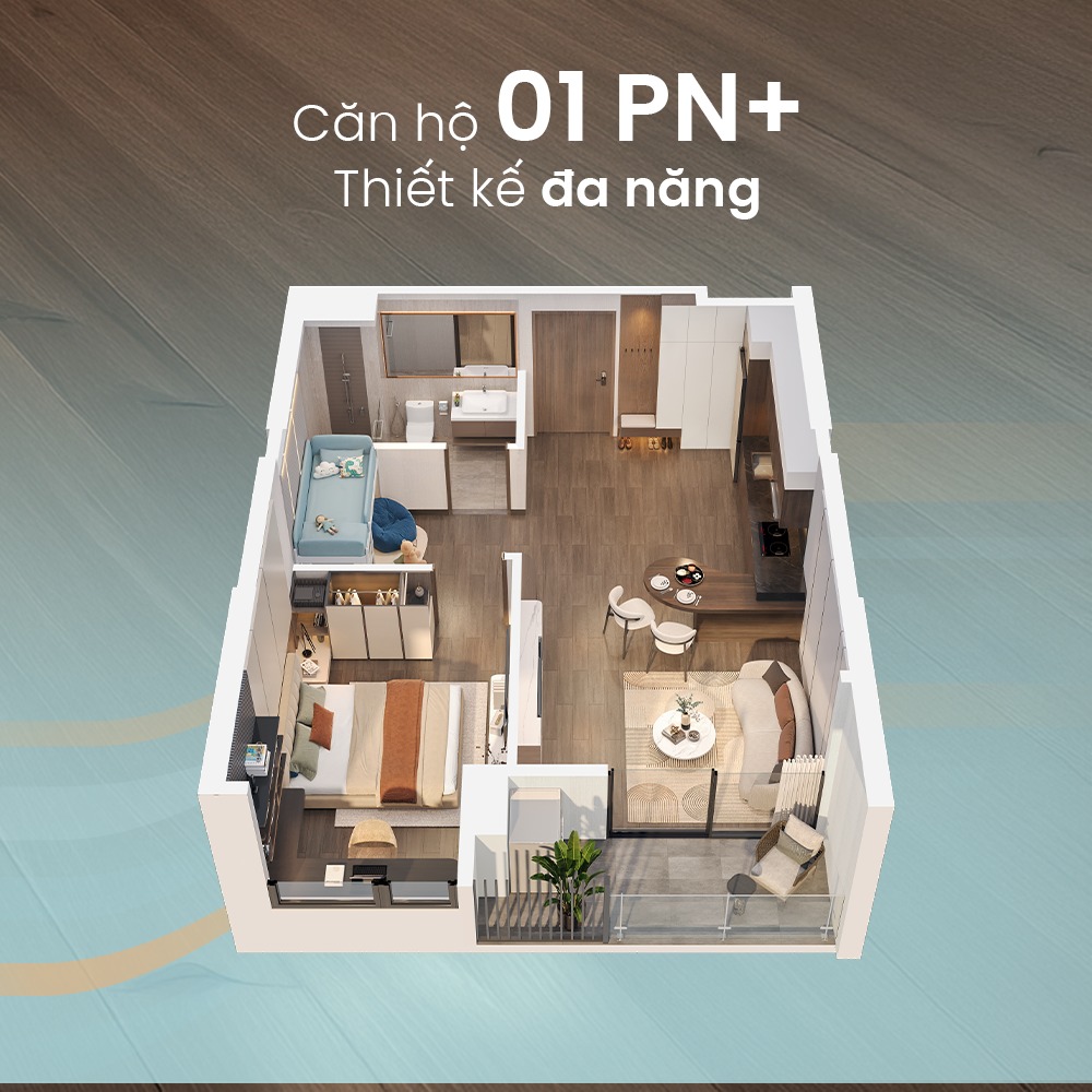 Căn hộ 1PN+